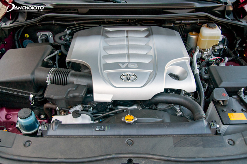 Khối động cơ của Toyota Land Cruiser Prado 2020 2019