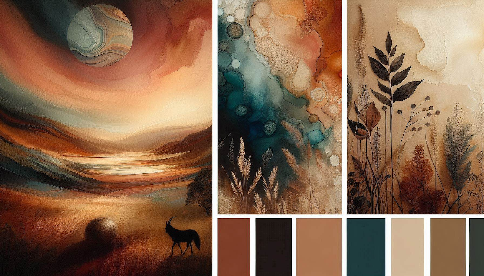 Earthy Color Palettes