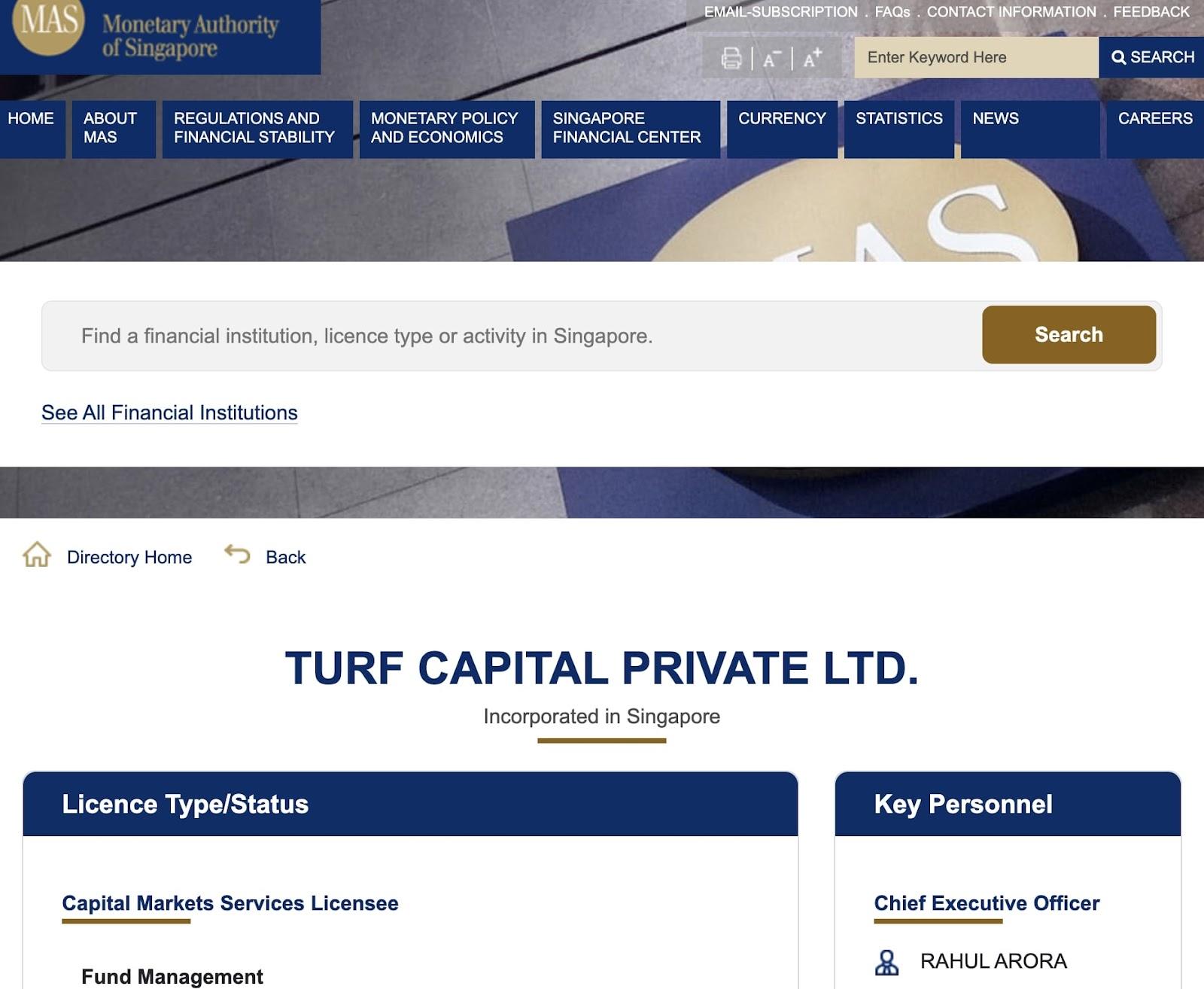 Turf Capital Private LTD: отзывы инвесторов, оценка оффера