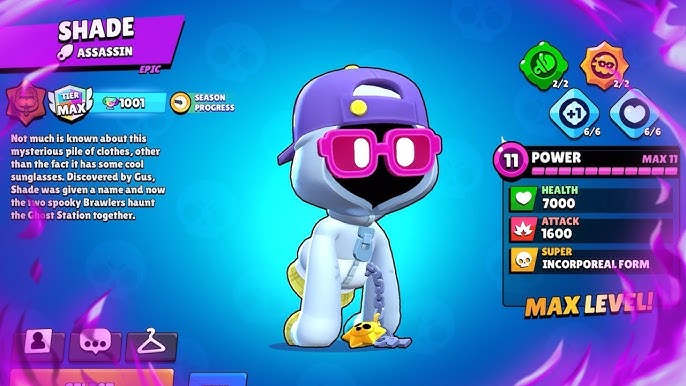 Brawl Stars New Brawler Shade: Unlock For Free and Gameplay Tips