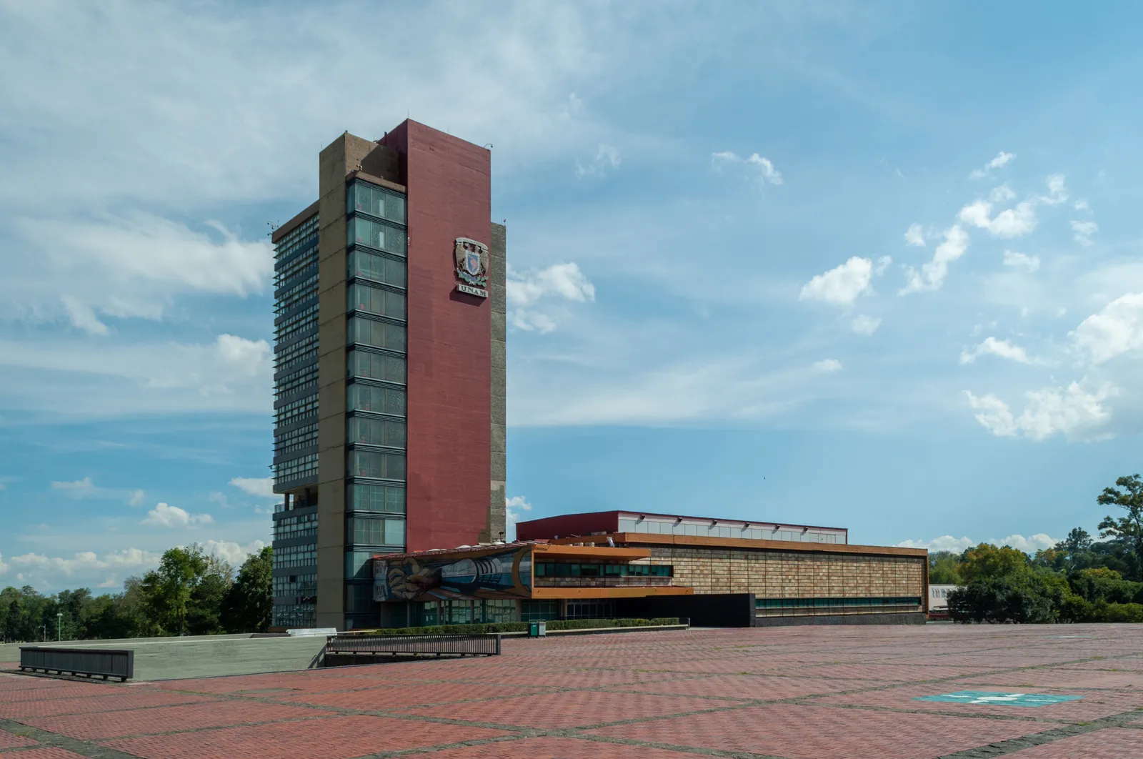 Sede de la UNAM para presentar el examen de admisión