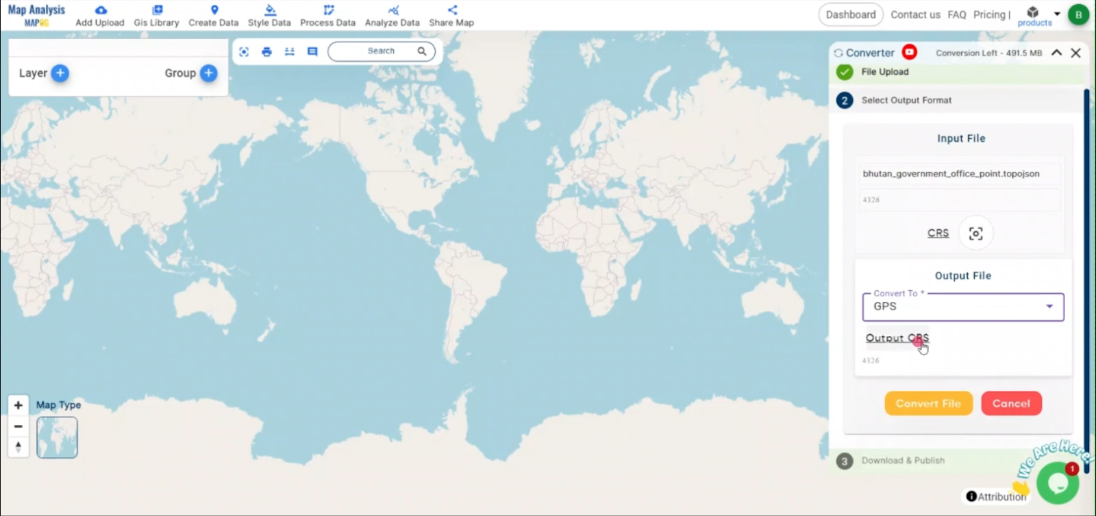 Convert TOPOJSON to GPS Online: A Step-by-Step Guide