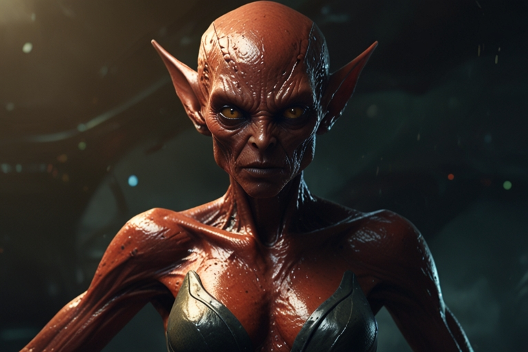  Evil Female Alien Burla: Hero Hunting – A Cosmic Threat to the Universe 2024