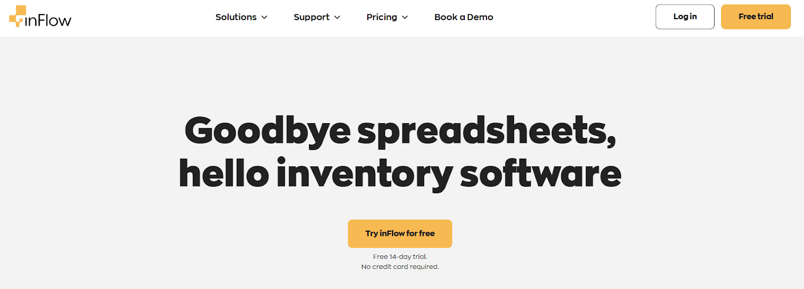 inFlow Inventory solution displaying features of multi channel inventory management software.