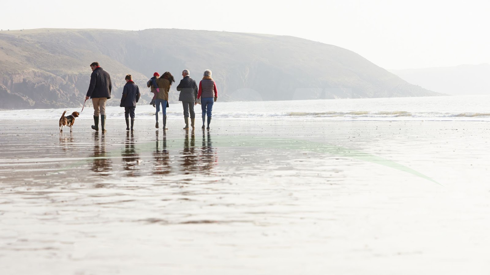 Winter Beach Family Photos images 9