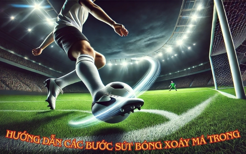 Hướng dẫn các bước sút bóng xoáy má trong
