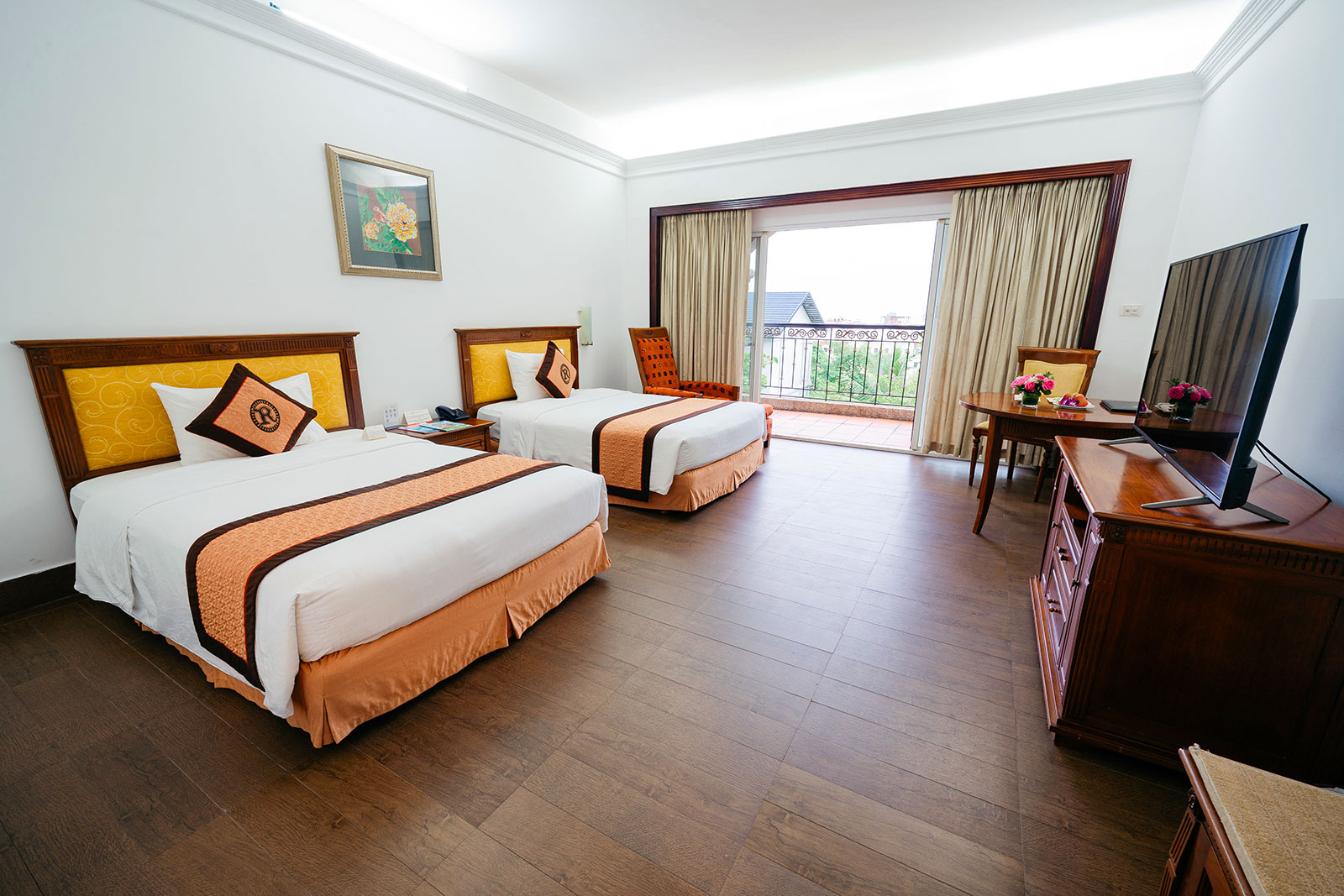 Phòng Villas Deluxe với hai giường đơn
