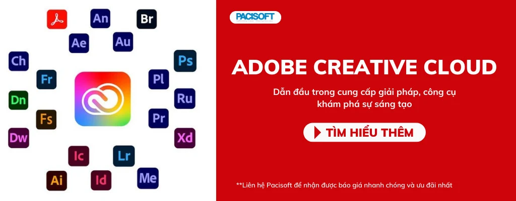 Phần mềm chính trong Adobe Creative Suite