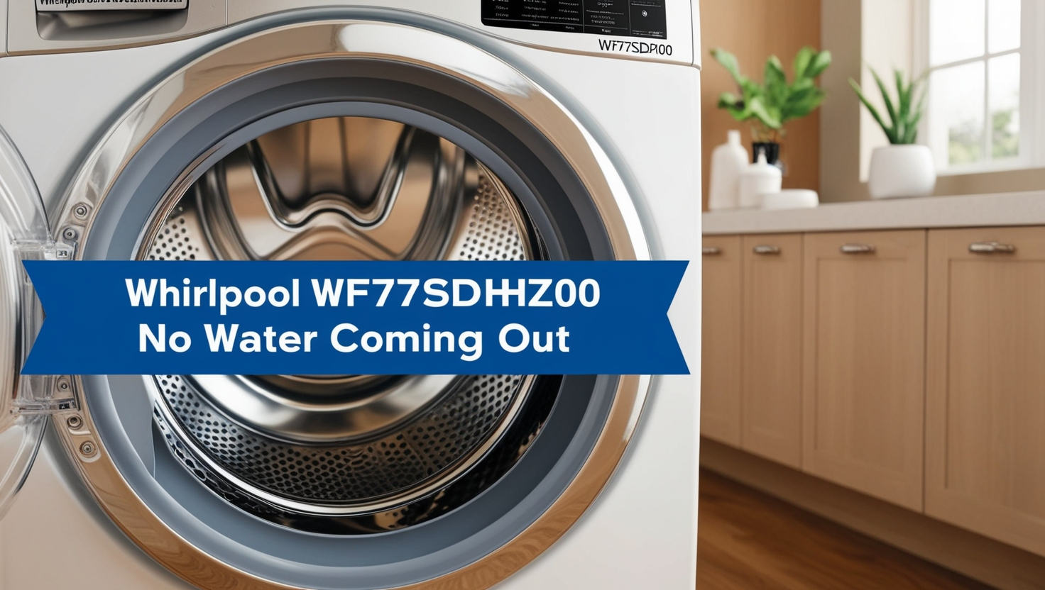 Whirlpool WF757SDHZ00 No Water Coming Out