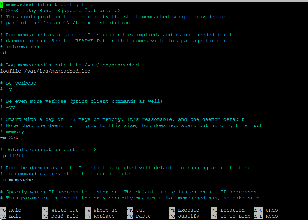 Final Result Code Of Memcached Installation