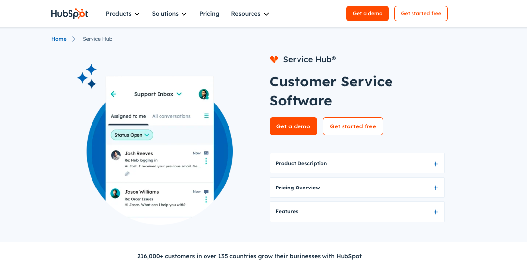 Hubspot Service Hub