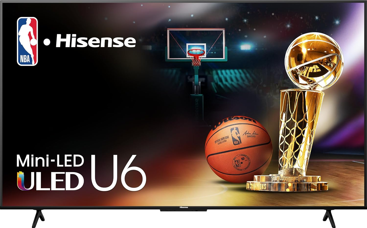 TV Deals in August 2024 - Hisense 75-Inch Class U6 Series Mini-LED ULED 4K UHD Google Smart TV (75U6N, 2024 Model)