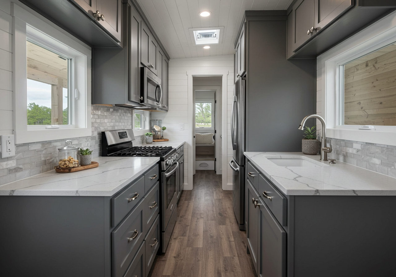 Luxury Tiny House Finishes