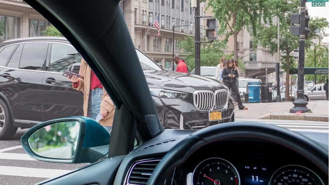 A new study reveals that modern car front-end designs increase blind zones, raising pedestrian accident risks despite advanced safety systems.