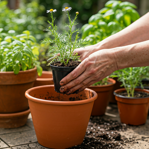 How to Plant Feverfew Seedlings and Mature Plants