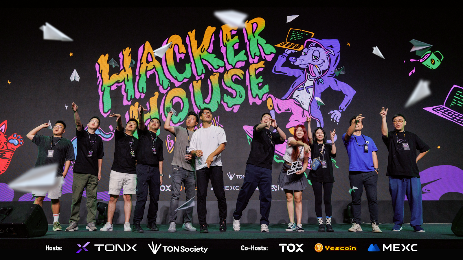 TON Hacker House Bangkok Draws 300+ Global Developers and 70+ Demo Submissions, Highlight the TON Ecosystem at Devcon Thailand, Powered by TONX