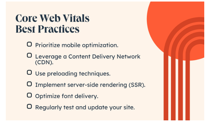 CWV best practices