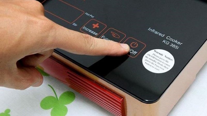 Tắt bếp nhưng vẫn để quạt tản nhiệt tiếp tục làm việc