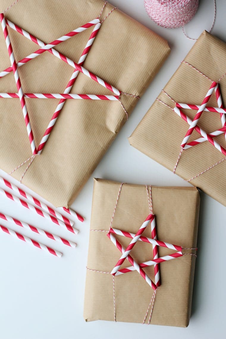 paper straw stars