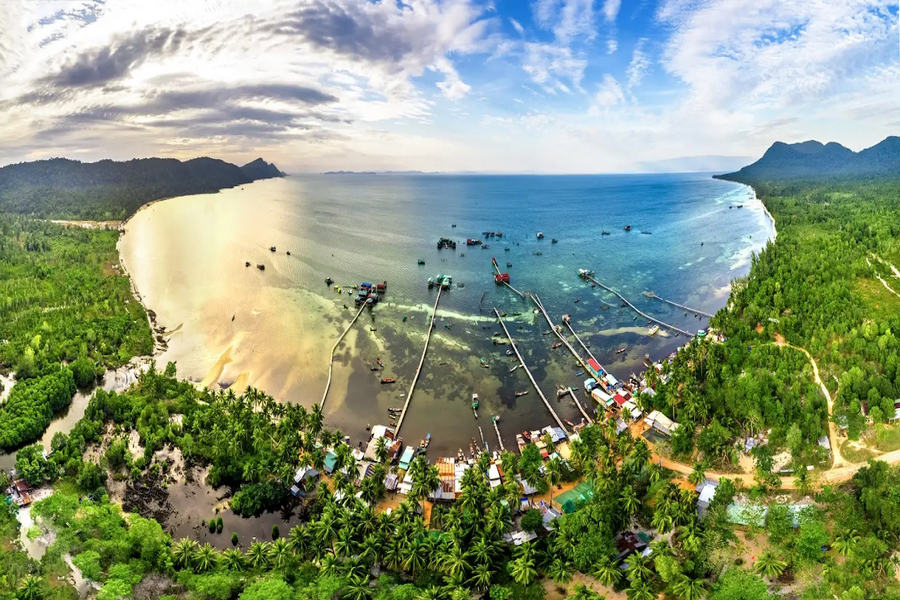 The journey to Kien Giang will bring you a multi-dimensional and interesting travel experience. Source: Ongvove 