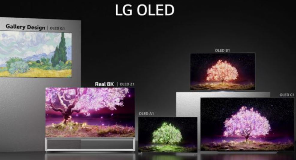 LG is rolling out its 2021 OLED and LCD 4K TVs