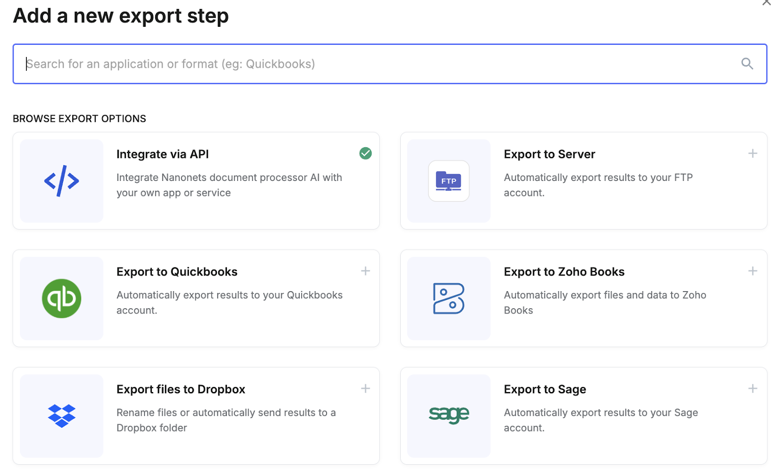 Claims automation integration with accounting and ERP tools - Nanonets