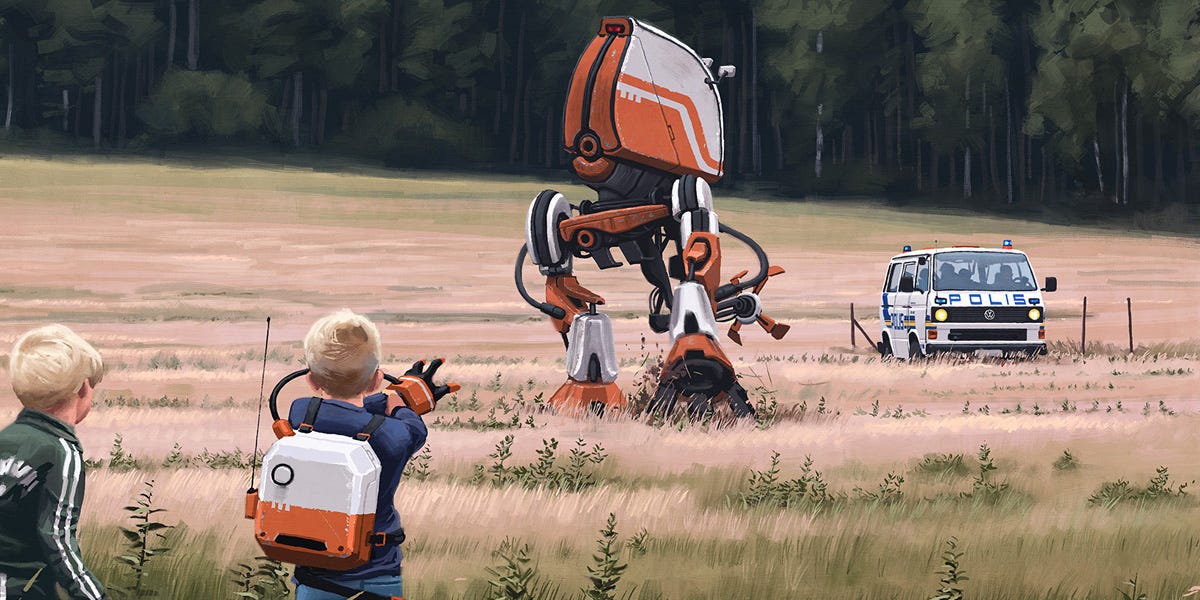 Simon Stålenhag analysis