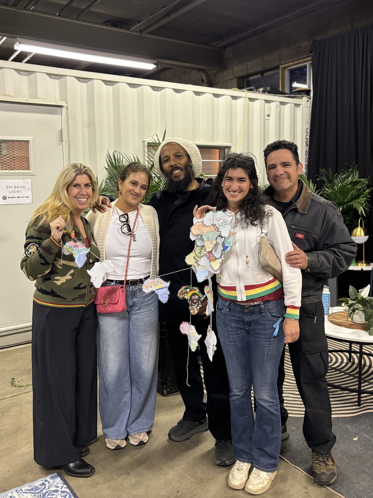 Ziggy Marley with Westover community