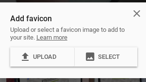 Ajouter un favicon à de nouveaux sites Google