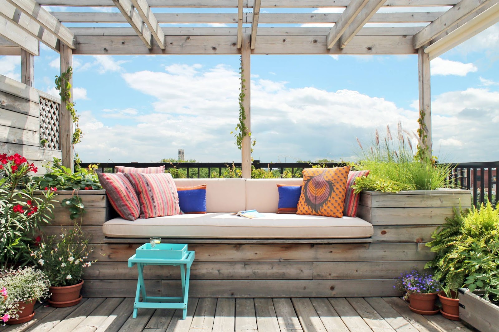 Garden in balcony