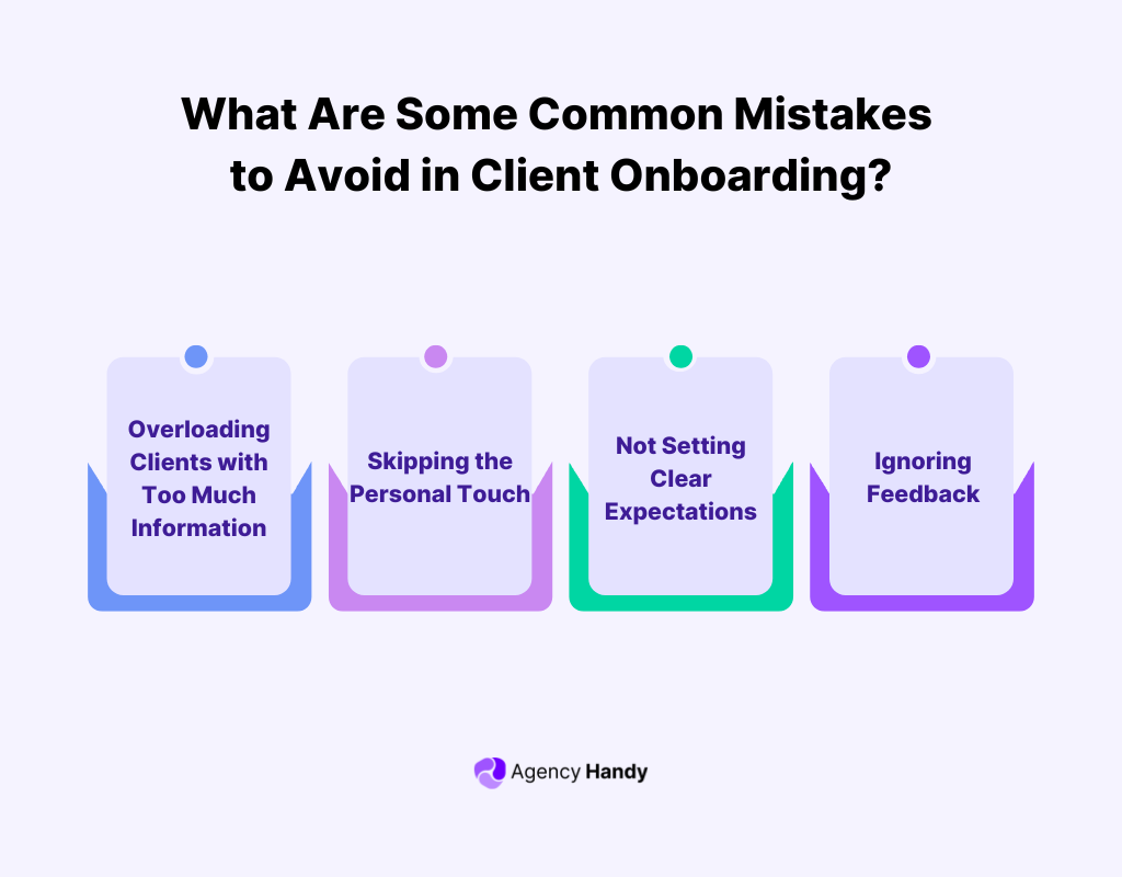 What Are Some Common Mistakes to Avoid in Client Onboarding?