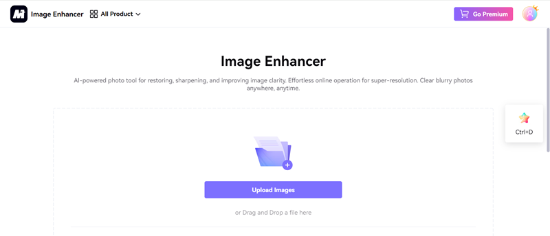 Upload an Image to Media.io