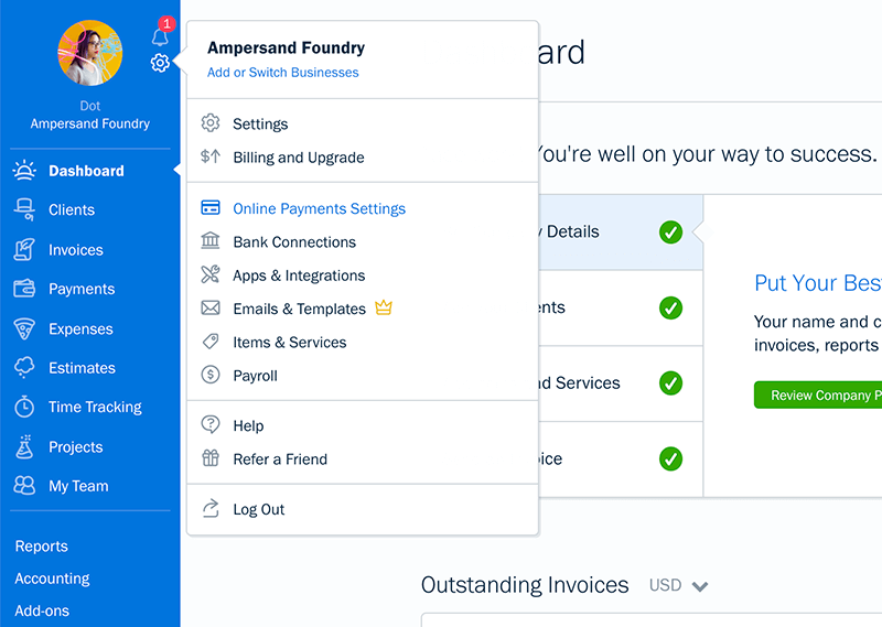 FreshBooks Payments