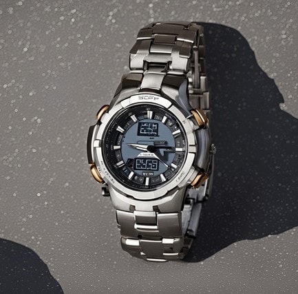 Solar powered watch