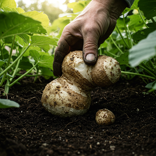 Knowing When and How to Harvest Konjac Tubers