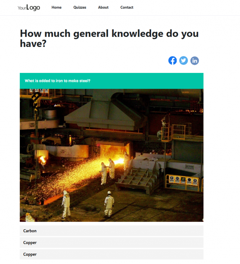 Interactive Elements