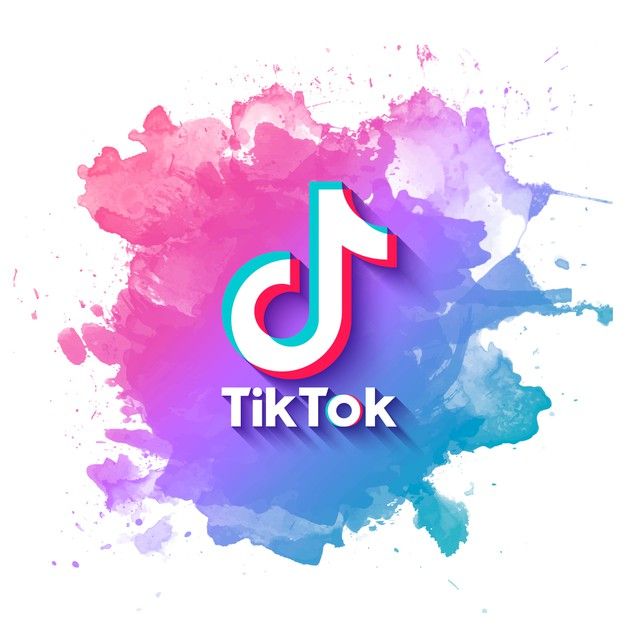 This contains an image of tiktok logo