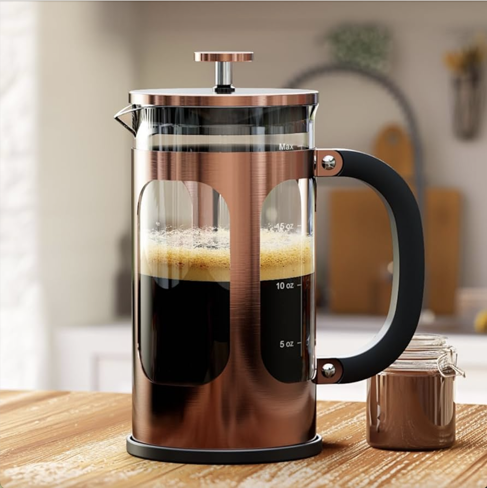 1. French Press – Full-Bodied &amp; Rich