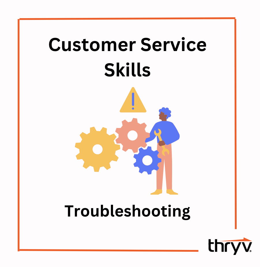 customer service skills - troubleshooting