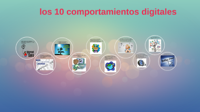 los 10 comportamientos digitales by skareth ramirez on Prezi