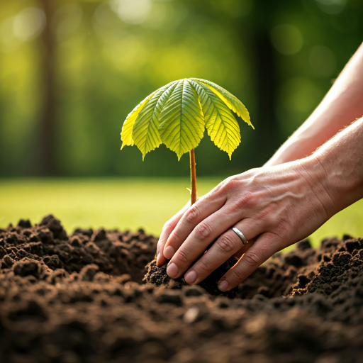 Planting and Caring for Horse Chestnut Saplings