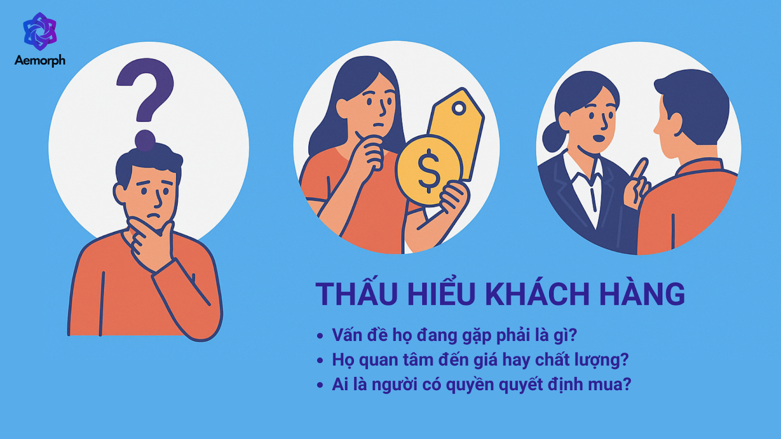 thấu hiểu khách hàng trước khi chốt sale