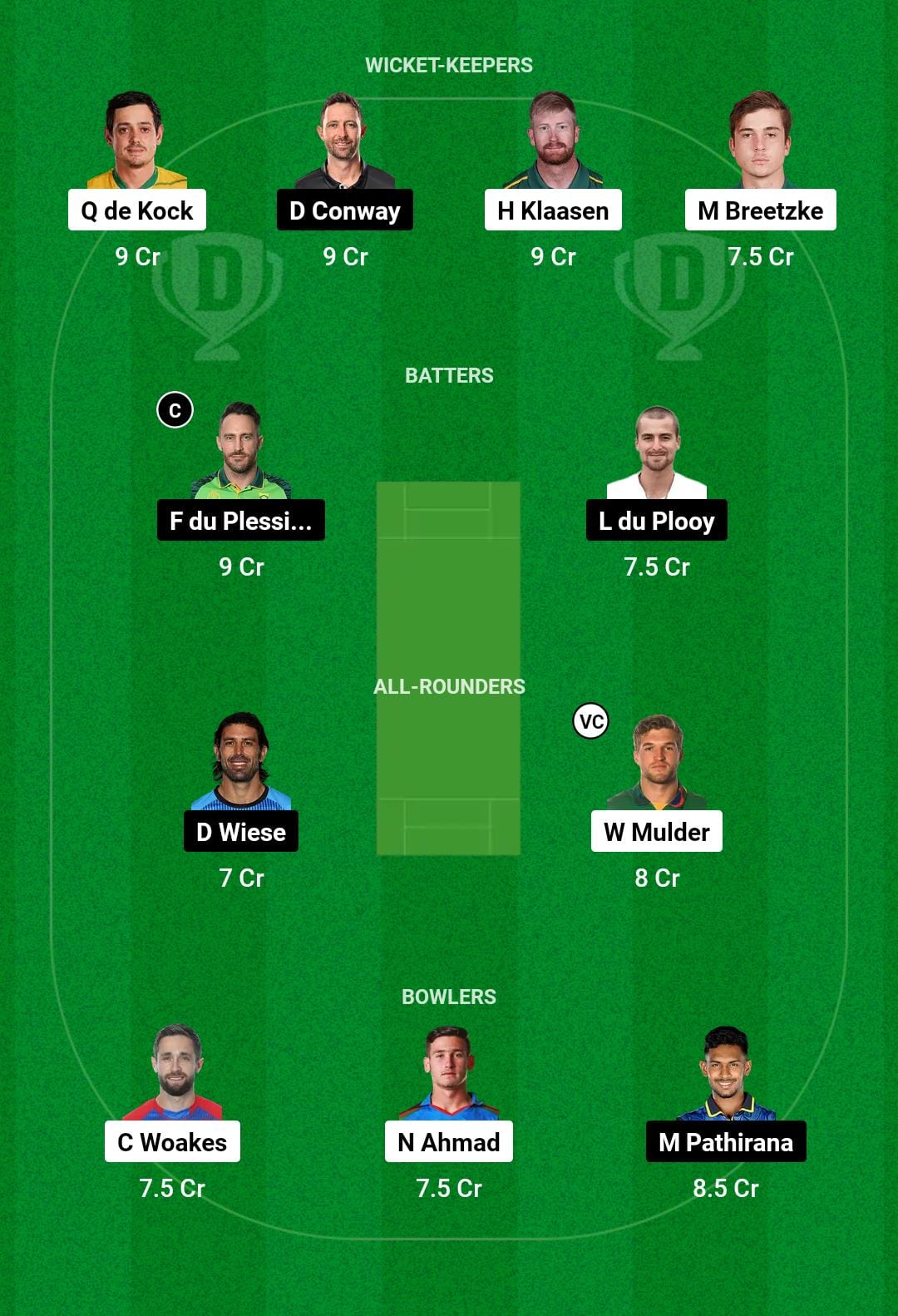 DSG vs JSK Dream11 Prediction Small League Team SA20 2025