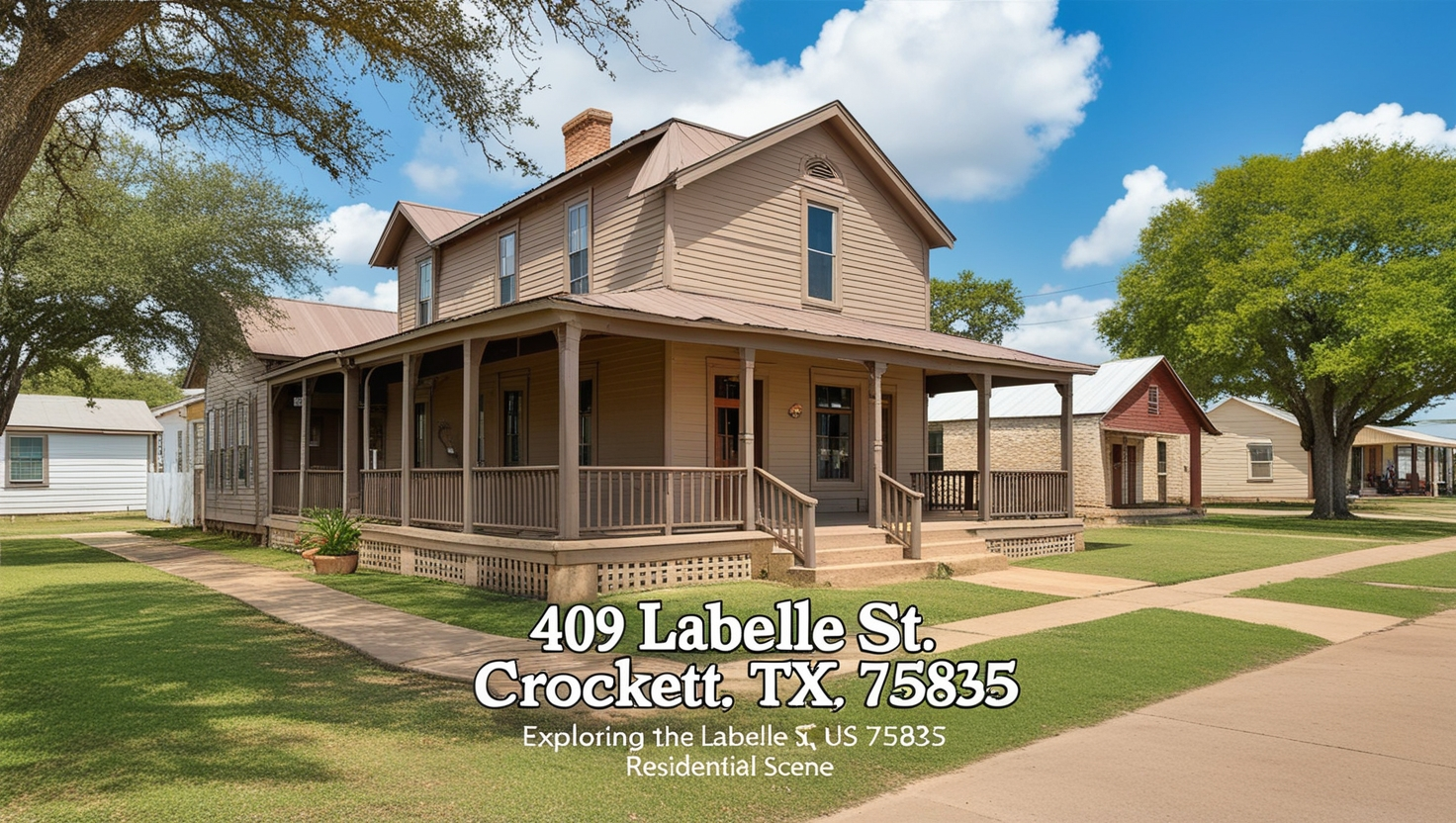 409 Labelle ST Crockett TX US 75835