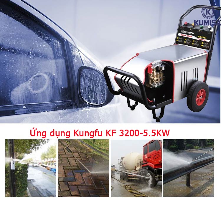 Ứng dụng Kungfu KF 3200-5.5KW