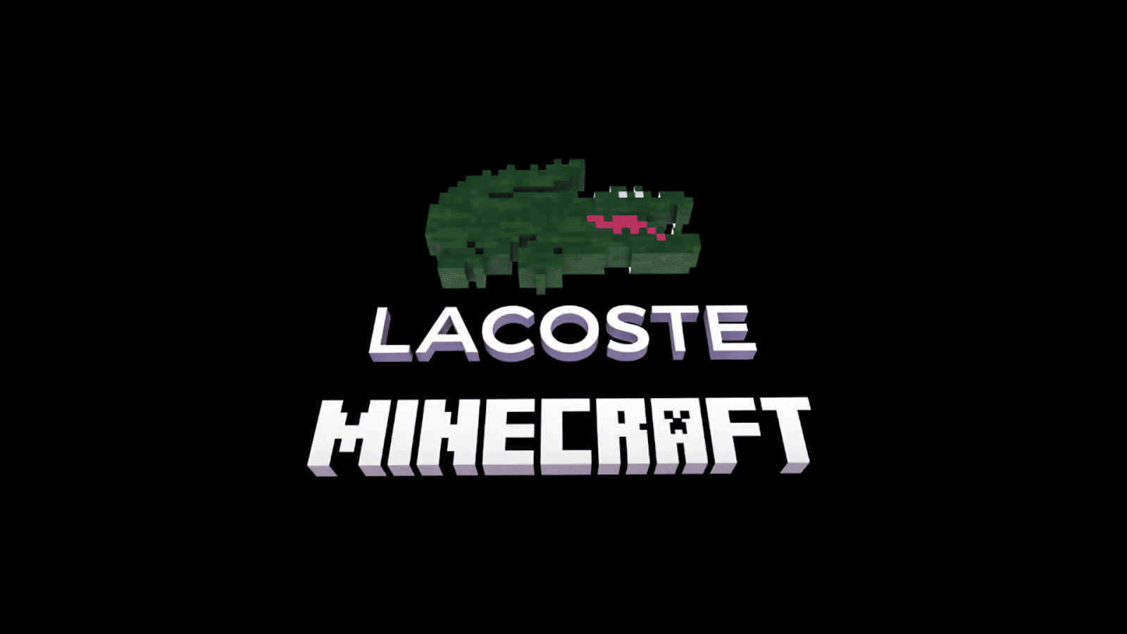 Lacoste x Minecraft