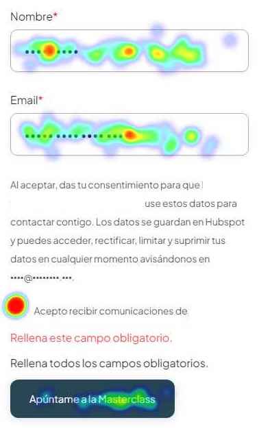 Mapas de calor de Microsoft Clarity