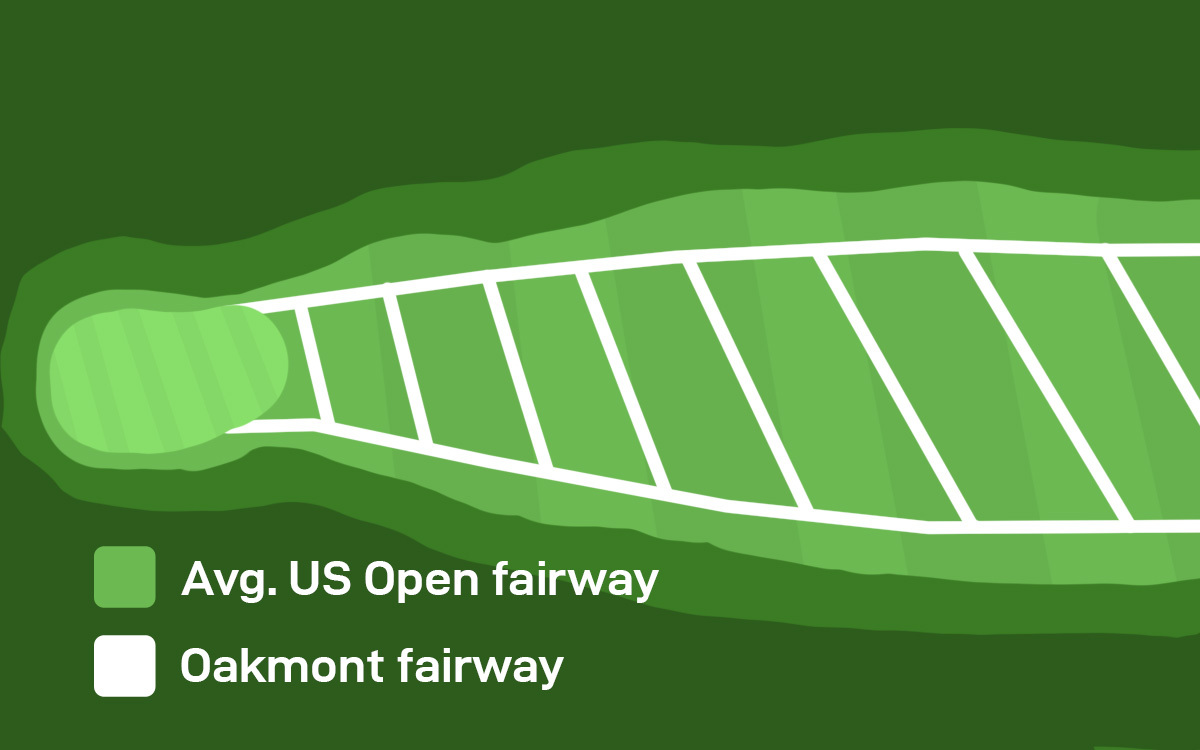 Oakmont Country Club Fairways - US Open
