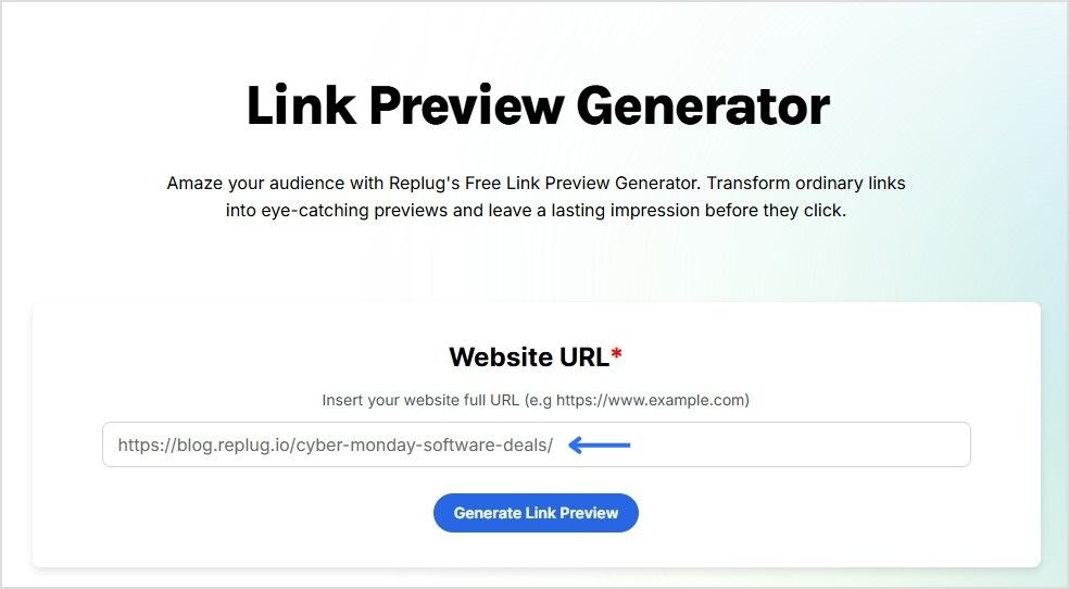 Replug-link-preview-generator