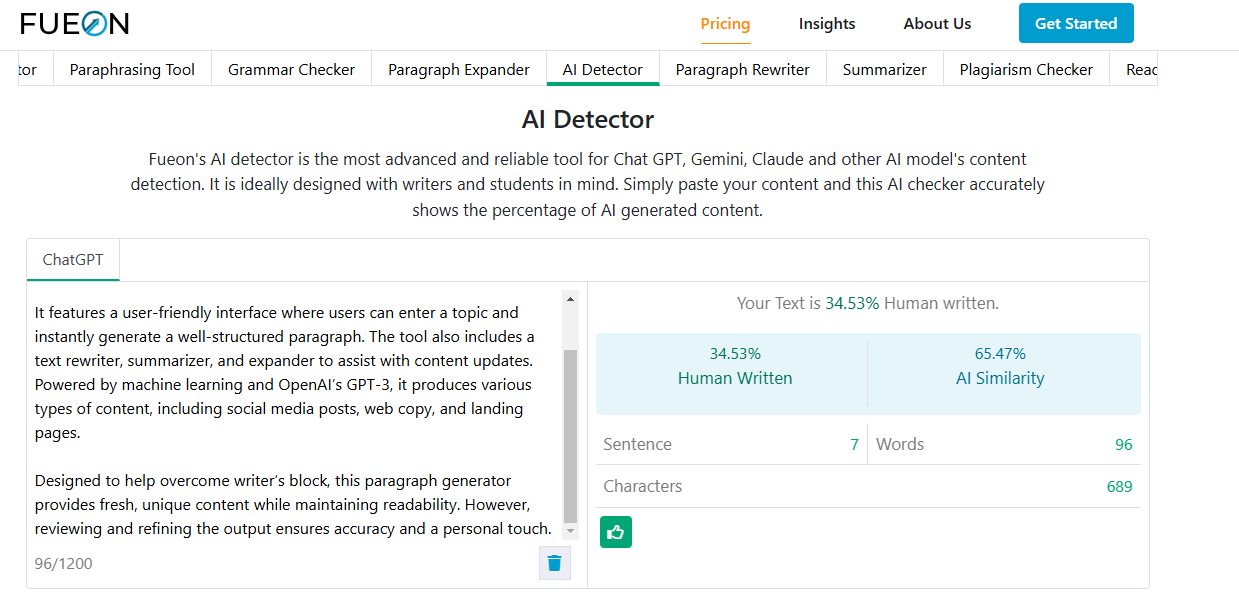 AI detection & humanizer for authenticity